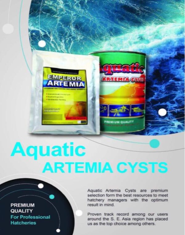 Artemia Cysts (Aquatic) – 425g Can
